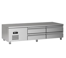 Bàn mát 4 ngăn kéo inox Klaus KBU-2.1-4