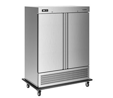 Tủ mát xe đẩy 2 cánh inox Klaus KRT-32