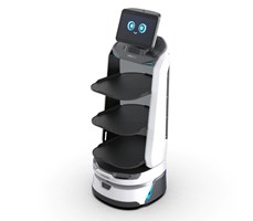 Robot giao đồ AI LuckiBot Pro 