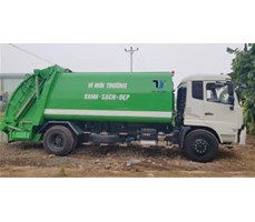Xe Cuốn Ép Chở Rác Dongfeng 14 Khối TV-0933  