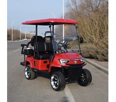 Xe golf đa dụng 4 chỗ ngồi E2C màu đỏ 