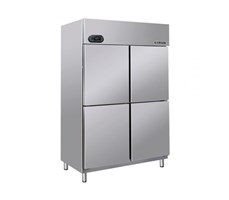 Tủ đông mát 4 cánh inox Berjaya  BS DU2F2C/Z  