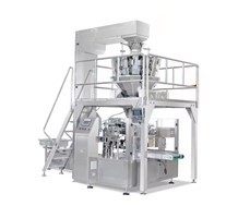 Máy đóng gói dạng hạt vào túi làm sẵn dùng cho bỏng ngô R8-260  