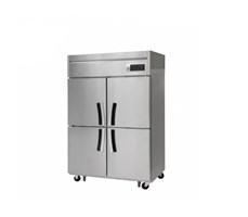 Tủ mát đứng 4 cánh inox dung tích 1.100 lít Fujee 