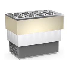Tủ trưng bày kem Framec CARRARA CREAM 8