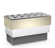 Tủ trưng bày kem Framec CARRARA CREAM 10 