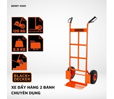 Xe đẩy hàng 2 bánh cao cấp Black and Decker H301 