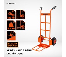 Xe đẩy hàng 2 bánh cao cấp Black and Decker H302 
