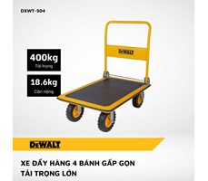 Xe đẩy hàng 4 bánh gấp gọn – Dewalt DXWT-504 – Tải trọng 400kg 