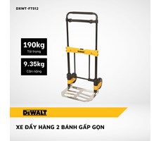 Xe đẩy hàng 2 bánh gấp gọn Dewalt DXWT-FT512 – tải trọng 190Kg 