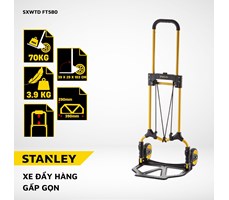 Xe đẩy hàng 2 bánh Stanley FT580 – Tải trọng 70kg 