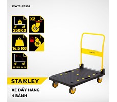 Xe đẩy hàng 4 bánh Stanley PC509 – Tải trọng 250kg 
