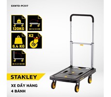 Xe đẩy hàng 4 bánh Stanley PC517 – Tải trọng 120kg 