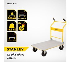 Xe đẩy hàng 4 bánh Stanley PC512 – Tải trọng 350kg 