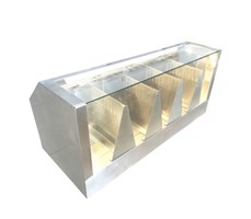 Tủ trưng bày kiêm tủ giữ ấm thức ăn - Ba cửa HP-1200AS  