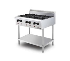 Bếp Âu 6 Họng Dùng Gas Có Chân OB6FS-17 – Berjaya-Malaysia 