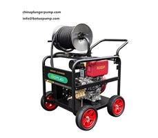 Máy phun nước áp lực cao chạy bằng diesel để làm sạch cống rãnh BXK-3015  