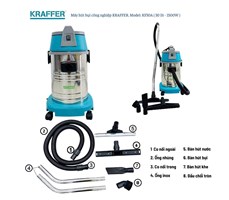 Máy hút bụi công nghiệp Kraffer KF30A