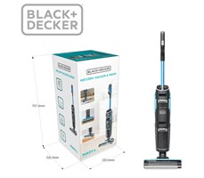 Máy hút bụi lau sàn thông minh không dây 5 chức năng Black+Decker BXUVXA04