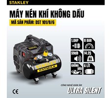 Máy nén khí không dầu 6L Stanley Fatmax DST101/8/6