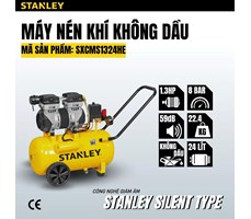 Máy nén khí không dầu 24L Stanley SXCMS1324HE