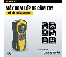 Dụng cụ đa năng bơm xe, đèn pin Led, sạc dự phòng STANLEY SXIF0101