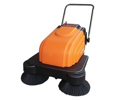 Máy quét rác đường đẩy tay Krapo chạy bằng ắc quy AS-690