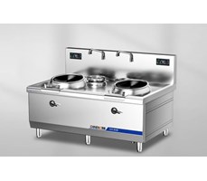 Bếp điện từ chảo xào đôi CHINENG CN-XCL-8001-ZZ-400-15×2-SW