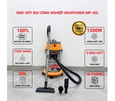 Máy hút bụi công nghiệp MaxPower MP-30L (thùng inox)