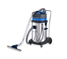 Máy hút bụi công nghiệp khô và ướt CleproX X-2/75 thùng inox