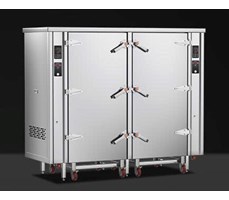 Tủ hấp xe đẩy gas CHINENG CN-8002-TCG-48R