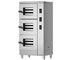 Tủ hấp trưng bày thực phẩm 3 cửa CHINENG CN-8002-DMG-YTS-3M