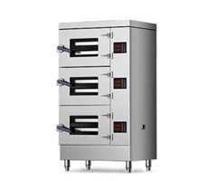 Tủ hấp trưng bày thực phẩm 3 cửa CHINENG CN-8009-WA-3