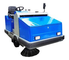 Máy quét đường tự lái Fiorentini S 48 sử dụng khí LPG và dầu diesel 
