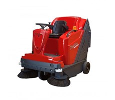 Máy quét đường chuyên nghiệp Poli Raptor DK88 chạy bằng động cơ diesel Kubota 