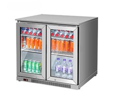 Tủ minibar inox 2 cánh CHINENG 