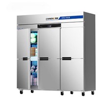 Tủ mát 6 cánh CHINENG CN-8124-FLLC-6M (quạt gió)
