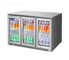Tủ minibar inox 3 cánh CHINENG 