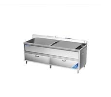 Máy rửa rau củ khử khuẩn 1 bồn 2m CHINENG CN-YSJK-QX2020D