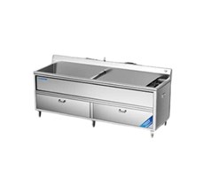 Máy rửa rau củ khử khuẩn 1 bồn 2.44m CHINENG CN-YSJK-QX2440