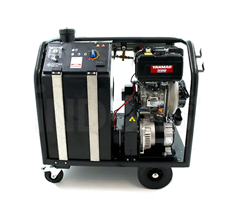 Máy rửa áp lực nước nóng sử dụng động cơ diesel Yanmar L100