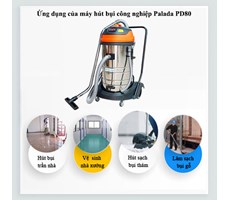 Máy hút bụi công nghiệp nhà xưởng Palada PD80H