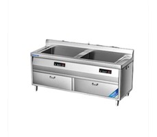Máy rửa rau củ khử khuẩn tích hợp tinh lọc nước bằng chất xúc tác CHINENG CN-YSJK-JQS1800-B