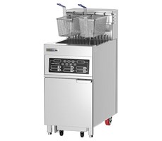 Bếp chiên nhúng 2 giỏ 1 ngăn dầu có lọc dầu CHINENG CN-YDE-IDZL-9/220-1BT-TST / CN-YDE-IDZL-9/380-1BT-TST / CN-YDE-IDZL-18/380-1BT-TST