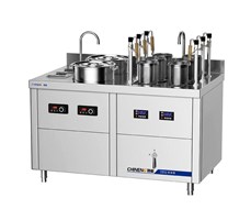 Bếp nấu mì kết hợp đa năng công nghiệp CHINENG CN-8125-DCZMZH-632T