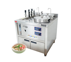 Nồi nấu phở đôi & máy nhúng phở mì tự động OKASU NS-JZML-3G-H30-30