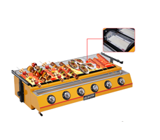 Bếp nướng gas 6 họng NS-ET-K233-B 