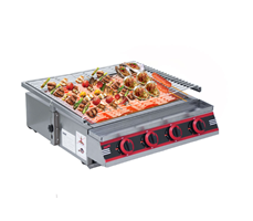 Bếp nướng gas không khói 4 họng dài OKASU NS-BNHN4D 