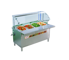 Tủ hâm nóng thức ăn kính cong OKASU KC-2100  