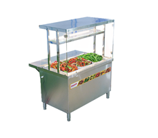 Tủ hâm nóng thức ăn kính vuông OKASU KV-2100 